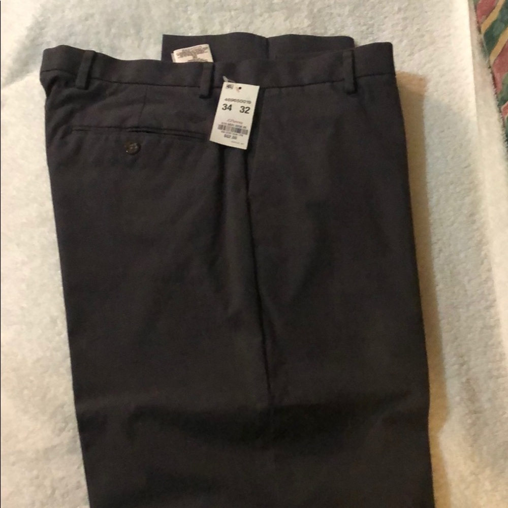 New with Tags! Dockers Gray Slacks 34x32 -MSRP $62